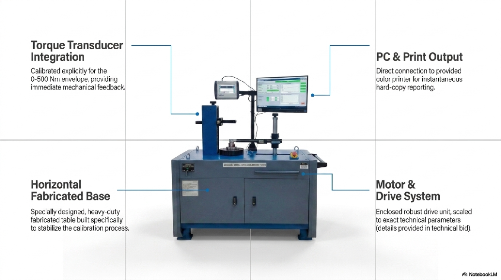 Motorized Torque Wrench Calibrator Slide 3